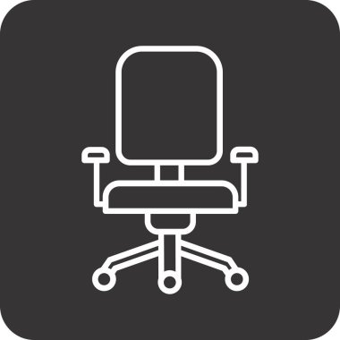 Başkanlık ofisi simgesi, basit tasarım