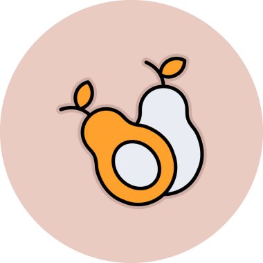 Bebeğim. Web simgesi basit illüstrasyon