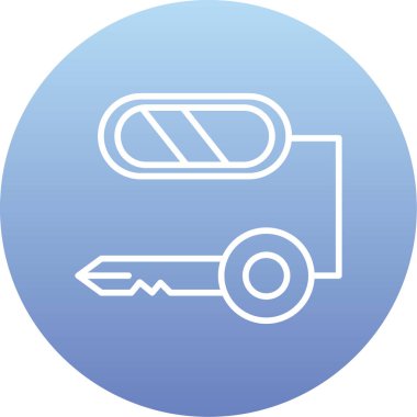 Modern simgenin vektör illüstrasyonu