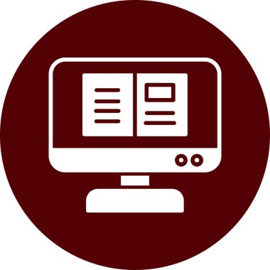 vektör dizüstü simgesi illüstrasyonu