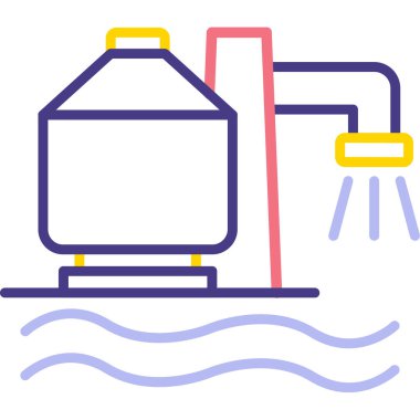 Benzin istasyonu. Basit tasarım