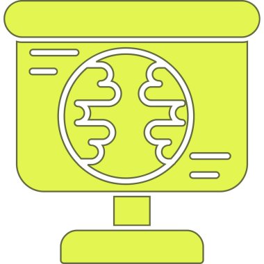 Basit vektör illüstrasyon seosu