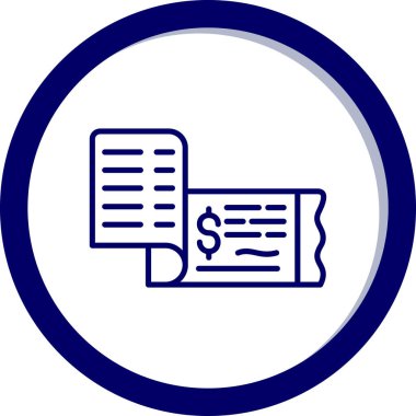 İş simgesinin vektör illüstrasyonu