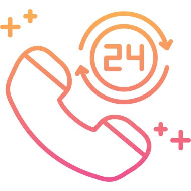 çağrı merkezi simge tasarım vektörü.