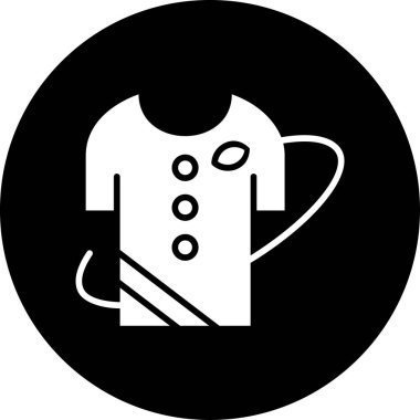 vektör tıbbi maske simgesi