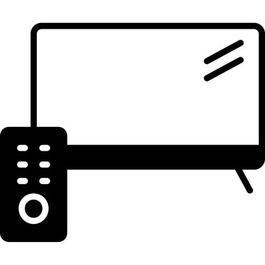 TV uzaktan kumanda simgesi