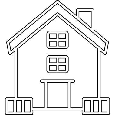 iki pencereli ev cephesi