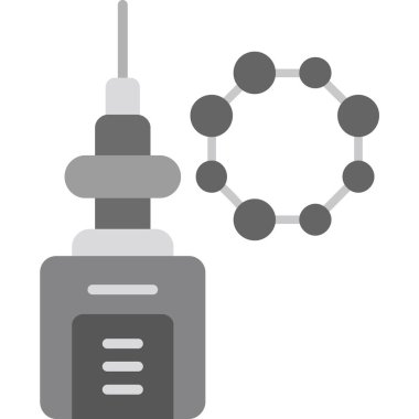 Aşı enjeksiyonu. Basit tasarım