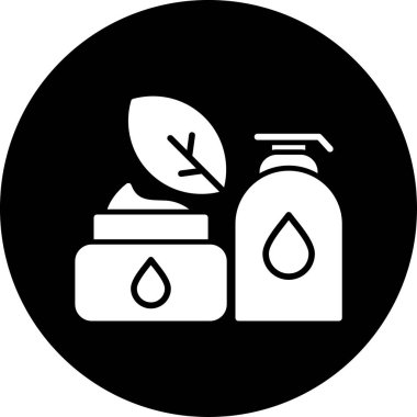 Yağ şişesi. Basit resimleme