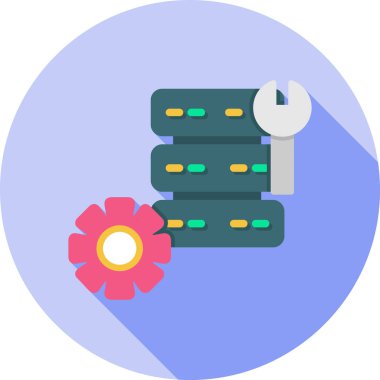 veri analiz web simgesi basit tasarım