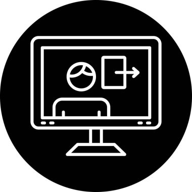 seo modern simgesinin vektör illüstrasyonu