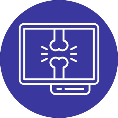 bilgisayar ekranı simgesi. Web için dizüstü bilgisayar vektör simgelerinin özet çizimi