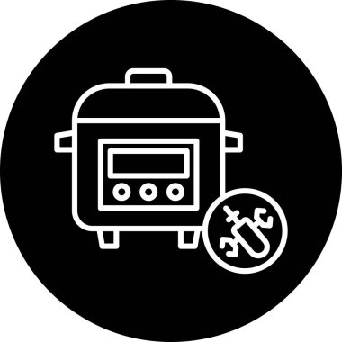 Gıda simgesinin vektör illüstrasyonu