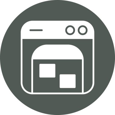 machine icon vector illustration