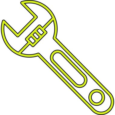 karikatür karalama metal anahtarı