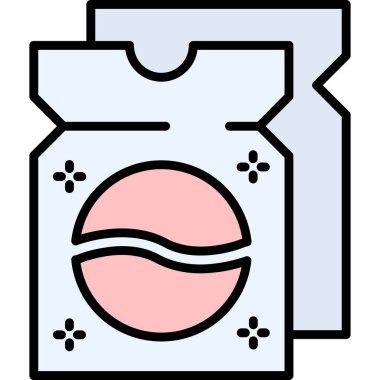 Krem simgesi, vektör illüstrasyonu