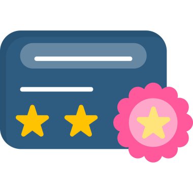 derecelendirme yıldız simge vektör