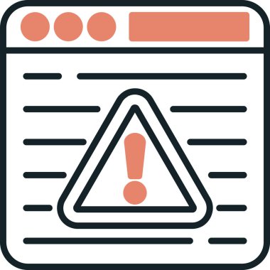 Uyarı bildirimi hata simgesi