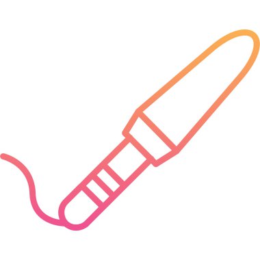 Sosisli sandviç. Web simgesi basit illüstrasyon