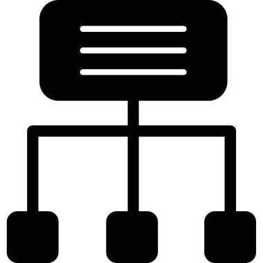 ağ paylaşım simgesi çizimi