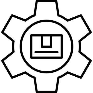 Vites ayarı simgesi vektör çizimi