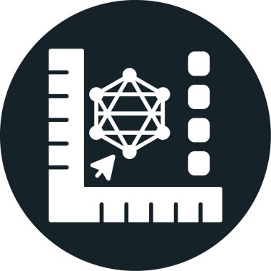 seo modern simgesinin vektör illüstrasyonu