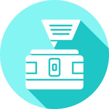 Modern b 'nin vektör illüstrasyonu eksik simgesi