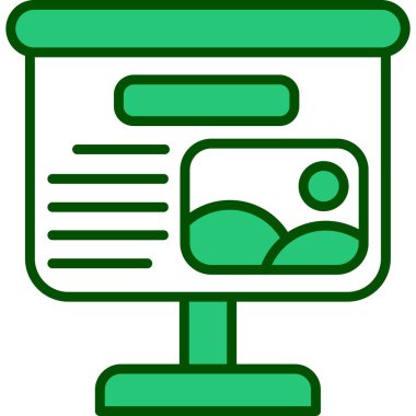 Modern eğitim ikonunun vektör illüstrasyonu