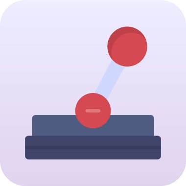 bowling. Web simgesi basit illüstrasyon