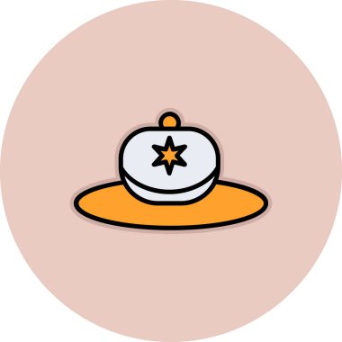 yıldız simgesi vektör illüstrasyonu