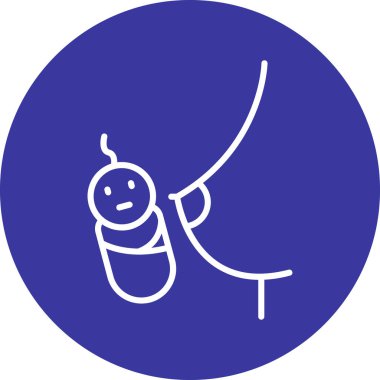 Bir böceğin vektör illüstrasyonu