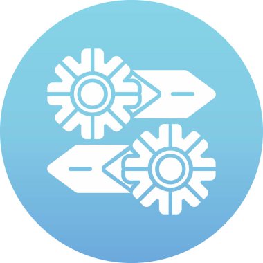 Modern simgenin vektör illüstrasyonu