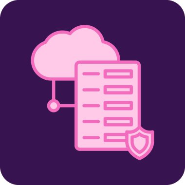 Bulut hesaplama. Web simgesi