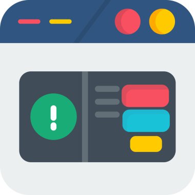 mobil uygulama simgesi, vektör illüstrasyonu