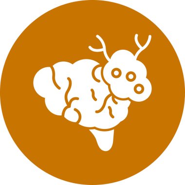 Çizgi film simgesinin vektör çizimi