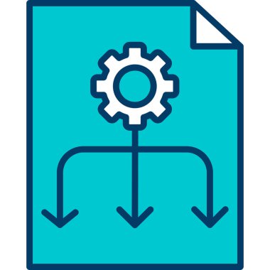 Simge vektör illüstrasyonu ayarlanıyor