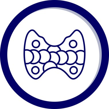 Modern b 'nin vektör illüstrasyonu eksik simgesi