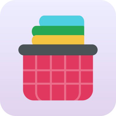 yığın renk vektörü simgesi