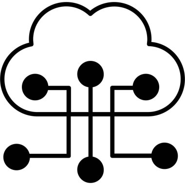 ağ bağlantısı simgesi ana hat biçiminde