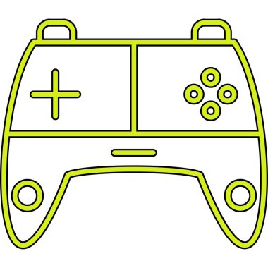 Oyun joystick vektör illüstrasyon tasarımı