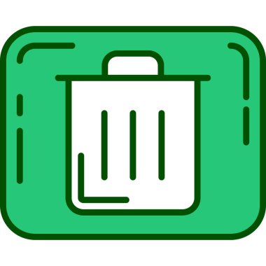 kutu dağıtım kutusu simgesi ana hat biçiminde