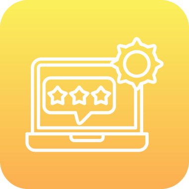 seo modern simgesinin vektör illüstrasyonu