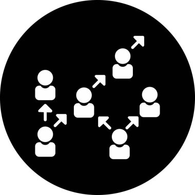 iş insanları vektör simgesi