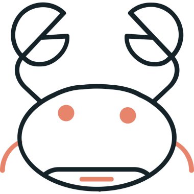 Böcek. Web simgesi basit illüstrasyon