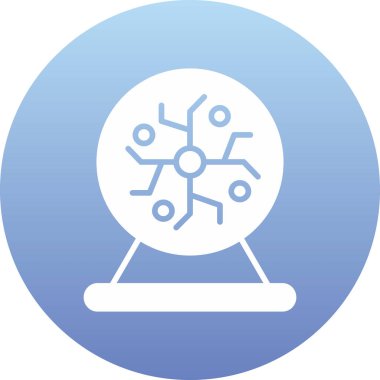 Modern bir simgenin vektör illüstrasyonu