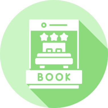 Kitap. Web simgesi basit illüstrasyon