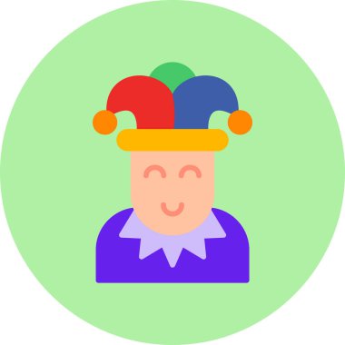 Adamım. Web simgesi basit illüstrasyon