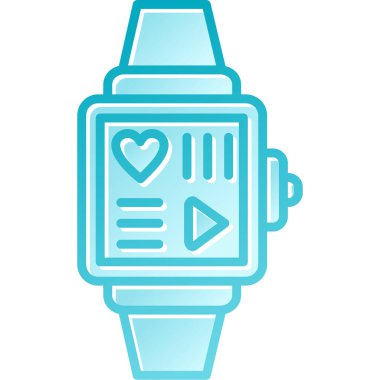 Akıllı saat kalp simgesi