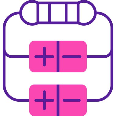 İlaç simgesinin vektör illüstrasyonu