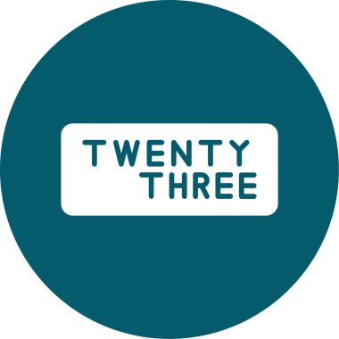 24 simge vektörü beyaz arkaplanda izole edilmiş, logo konsepti mutlu 24 - 4 yıl